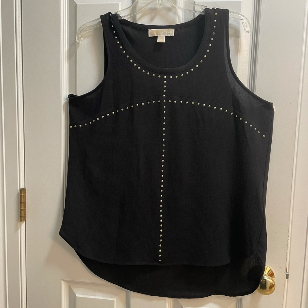 Michael Kors sleeveless blouse.